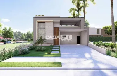 Casa em condomínio fechado com 3 quartos à venda na avenida presidente juscelino kubitschek de oliveira, 3851, parque brasil 500, paulínia, 193 m2 por r$ 1.790.000