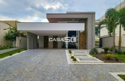 Casa em condomínio fechado com 3 quartos à venda na avenida doutor heitor nascimento, 900, jardim de itapoan, paulínia, 245 m2 por r$ 2.590.000