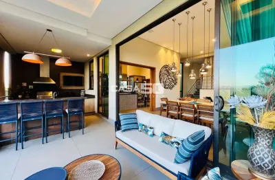 Casa em condomínio fechado com 4 quartos à venda na rua viles de france, 148, ville sainte helene, campinas, 328 m2 por r$ 3.700.000