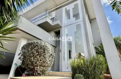 Casa em condomínio fechado com 3 quartos à venda na rua doutor bernardo beiguelman, 100, loteamento parque dos alecrins, campinas, 326 m2 por r$ 2.390.000