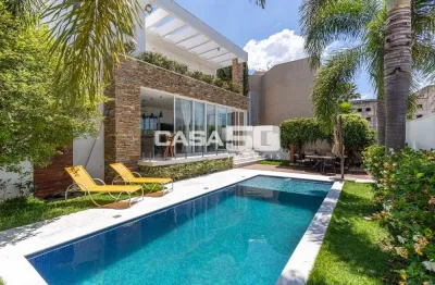 Casa em condomínio fechado com 4 quartos à venda na avenida josé dos santos marques, 135, loteamento alphaville campinas, campinas, 385 m2 por r$ 3.900.000