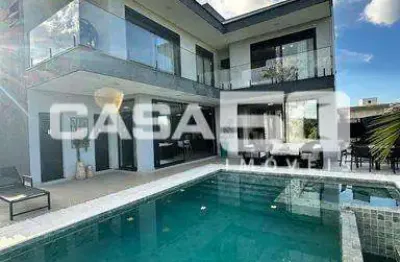 Casa em condomínio fechado com 4 quartos à venda na avenida marcelo fiolo pupo de campos ferreira, 100, loteamento residencial arborais, campinas, 385 m2 por r$ 3.450.000