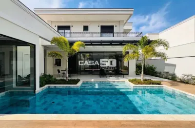 Casa em condomínio fechado com 4 quartos para alugar na estrada municipal adelina segantini cerqueira leite, 1000, loteamento mont blanc residence, campinas, 469 m2 por r$ 42.000