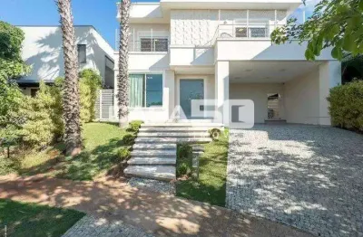 Casa em condomínio fechado com 4 quartos à venda na rua doutor bernardo beiguelman, 100, loteamento parque dos alecrins, campinas, 344 m2 por r$ 2.650.000