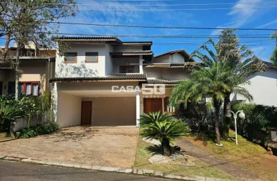 Casa em condomínio fechado com 4 quartos à venda na rua carlos penteado stevenson, 1059, jardim recanto, valinhos, 350 m2 por r$ 2.500.000
