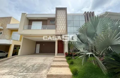 Casa em condomínio fechado com 4 quartos para alugar no swiss park, campinas , 296 m2 por r$ 13.000