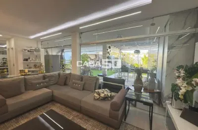 Casa em condomínio fechado com 3 quartos para alugar na estrada municipal do roncáglia, 450, roncáglia, valinhos, 292 m2 por r$ 7.000