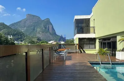 Cobertura duplex com vista 360° deslumbrante da pedra da gávea