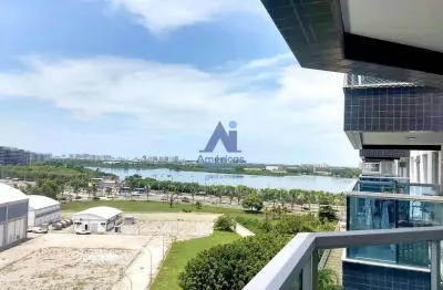 Rio 2 - apartamento à venda com 2 quartos com dependência, 100 m²  - barra da tijuca - rio de janei