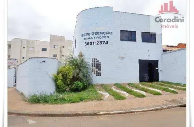 Salão, 187 m² - venda por r$ 800.000,00 ou aluguel por r$ 5.217,00/mês - parque nova carioba - americana/sp