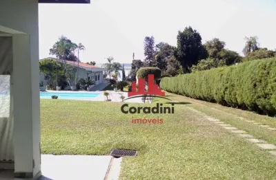 Chácara com 4 dormitórios à venda, 3000 m² por r$ 1.500.000,00 - praia azul - americana/sp