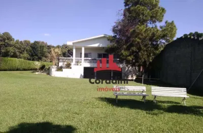 Chácara com 4 dormitórios à venda, 3000 m² por r$ 1.600.000,00 - praia azul - americana/sp