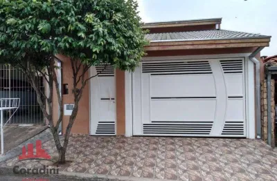 Casa a venda no bairro klavin,2 quartos,  com edicula nos fundos, em nova odessa/sp