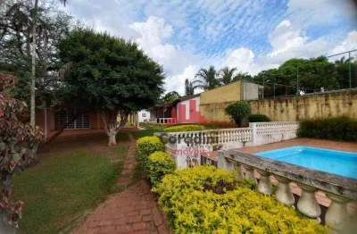 Chácara com 2 dormitórios à venda, 1000 m² por r$ 740.000,00 - parque dos pinheiros - nova odessa/sp