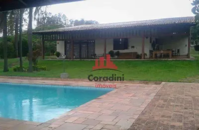Chácara com 4 dormitórios à venda, 11000 m² por r$ 1.200.000,00 - chácaras de recreiro represa - nova odessa/sp