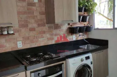 Apartamento com 2 dormitórios à venda, 43 m² por r$ 200.000,00 - chácara letônia - americana/sp