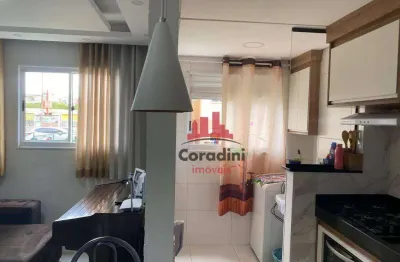 Apartamento com 2 dormitórios à venda, 49 m² por r$ 215.000,00 - jardim são manoel - nova odessa/sp