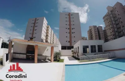 Apartamento com 3 dormitórios à venda, 60 m² por r$ 280.000,00 - jardim dona regina - santa bárbara d'oeste/sp