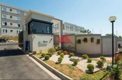 Apartamento com 2 dormitórios à venda, 45 m² por r$ 160.000,00 - jardim recanto - americana/sp