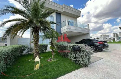 Casa com 4 dormitórios à venda, 414 m² por r$ 3.500.000,00 - jardim firenze - santa bárbara d'oeste/sp