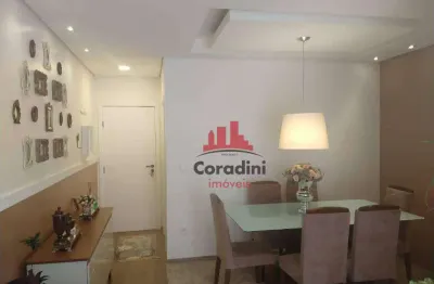 Apartamento com 2 dormitórios à venda, 58 m² por r$ 285.000,00 - jardim marajoara - nova odessa/sp