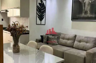 Apartamento com 2 dormitórios à venda, 66 m² por r$ 318.000,00 - parque nova carioba - americana/sp