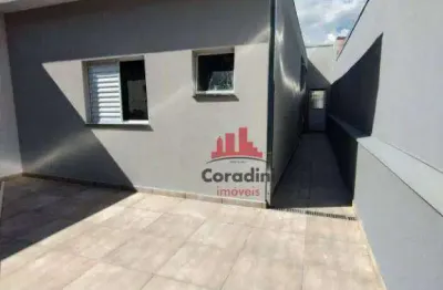 Casa com 2 dormitórios à venda, 76 m² por r$ 385.000,00 - jardim são manoel - nova odessa/sp