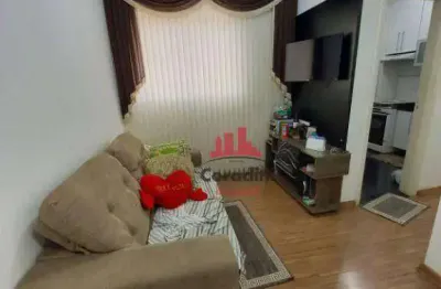 Apartamento com 2 dormitórios à venda, 55 m² por r$ 220.000,00 - jardim progresso - americana/sp