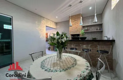 Casa com 2 dormitórios à venda, 248 m² por r$ 650.000,00 - residencial santa luiza i - nova odessa/sp