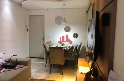 Apartamento com 2 dormitórios à venda, 49 m² por r$ 200.000 - jardim das laranjeiras - santa bárbara d'oeste/sp