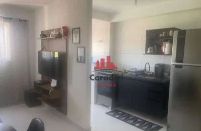 Apartamento com 2 dormitórios à venda, 49 m² por r$ 250.000 - jardim das palmeiras i - nova odessa/sp