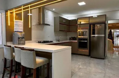 Casa com 3 dormitórios à venda, 240 m² por r$ 780.000,00 - parque das nações - americana/sp