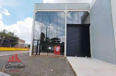 Salão para alugar, 422 m² por r$ 13.000,00/mês - jardim werner plaas - americana/sp