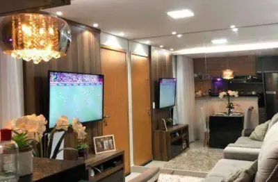 Apartamento com 2 dormitórios à venda, 45 m² por r$ 250.000,00 - jardim terramérica i - americana/sp