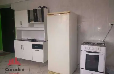 Apartamento com 1 quarto à venda na Avenida Ângelo Perino, Balneário Pires, Praia Grande