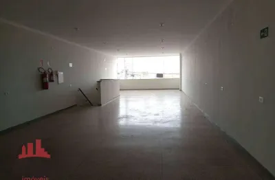 Salão para alugar, 122 m² por r$ 1.772,00/mês - jardim boer i - americana/sp