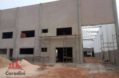 Galpão para alugar, 1000 m² por r$ 14.000,00/mês - parque dos pinheiros - nova odessa/sp