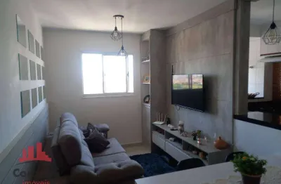 Apartamento com 2 dormitórios à venda, 50 m² por r$ 320.000,00 - jardim das palmeiras i - nova odessa/sp