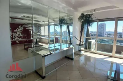 Apartamento com 3 dormitórios para alugar, 224 m² por r$ 8.853,00/mês - vila medon - americana/sp
