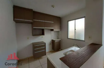 Apartamento com 2 dormitórios à venda, 43 m² por r$ 158.000,00 - jardim bertoni - americana/sp