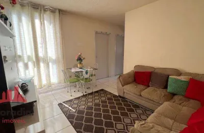 Apartamento com 2 dormitórios à venda, 49 m² por r$ 130.000,00 - balneário salto grande - americana/sp