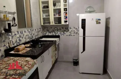Apartamento com 2 dormitórios para alugar, 50 m² por r$ 1.438/mês - jardim recanto - americana/sp
