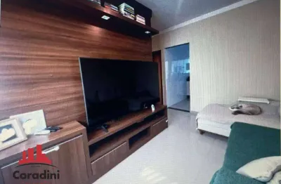 Apartamento com 2 dormitórios à venda, 75 m² por r$ 340.000 - parque novo mundo - americana/sp