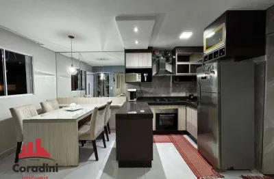 Casa com 2 dormitórios à venda, 62 m² por r$ 424.000 - jardim da alvorada - nova odessa/sp