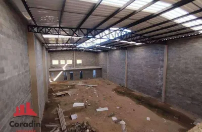 Galpão para alugar, 750 m² por r$ 12.300,00/mês - parque industrial jair faraone zanaga 3  - americana/sp