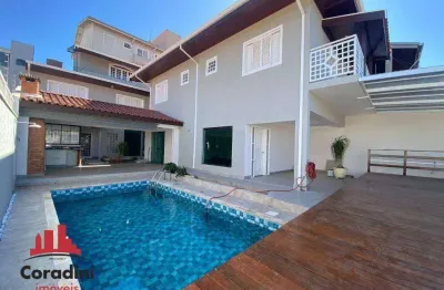 Casa com 4 dormitórios para alugar, 324 m² por r$ 6.430,00/mês - catharina zanaga - americana/sp