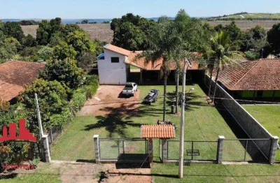 Chácara com 1 dormitório à venda, 1480 m² por r$ 850.000 - balneário mar azul - itapuí/sp