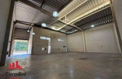 Galpão para alugar, 799 m² por r$ 18.137/mês - jardim santa rosa - nova odessa/sp