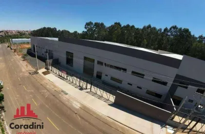 Galpão para alugar, 3800 m² por r$ 64.000,00/mês - parque industrial recanto - nova odessa/sp