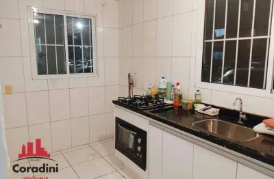 Apartamento com 2 dormitórios para alugar, 49 m² por r$ 1.220,00/mês - praia azul - americana/sp